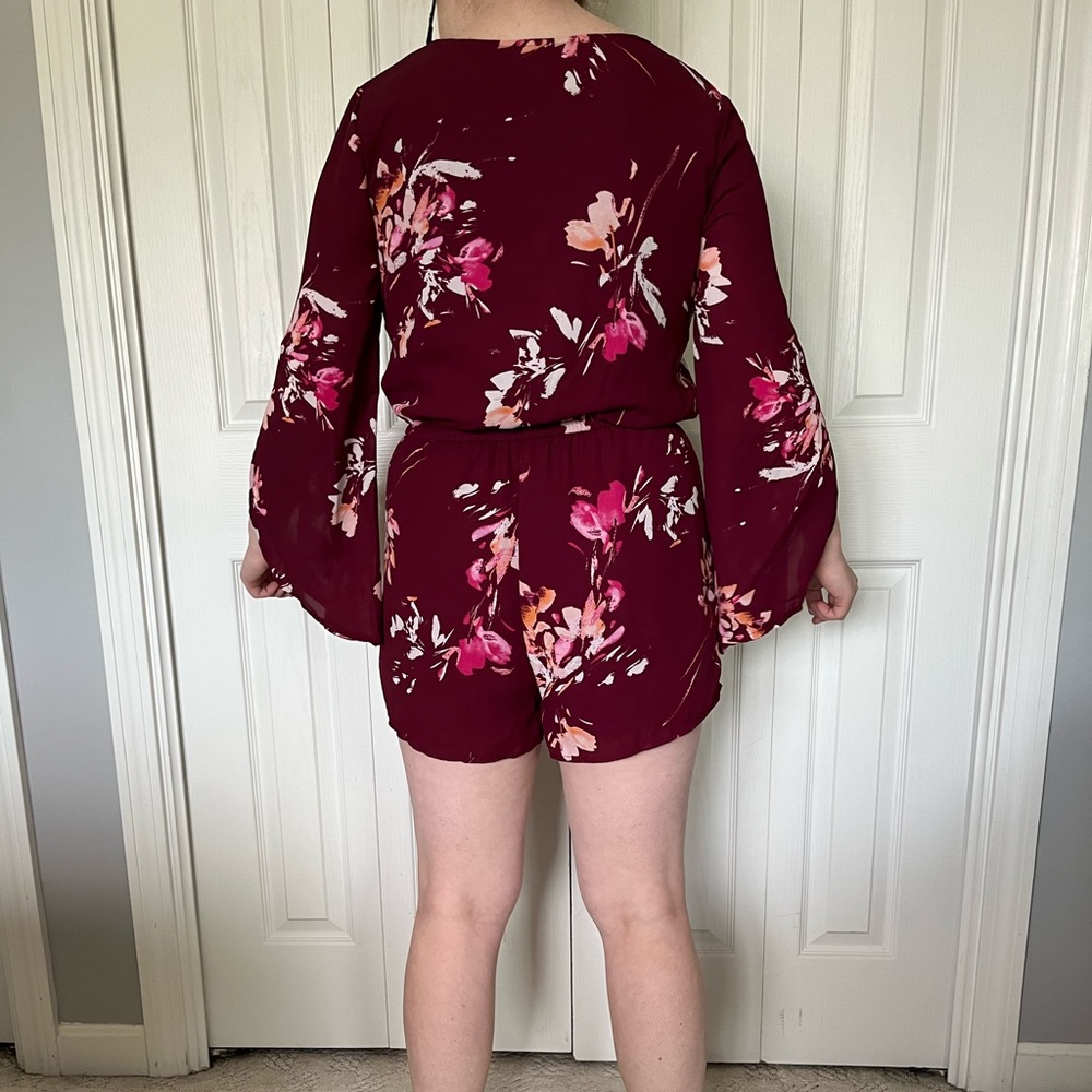 Arizona Jean Co. Floral Romper NWT - Picture 3 of 13